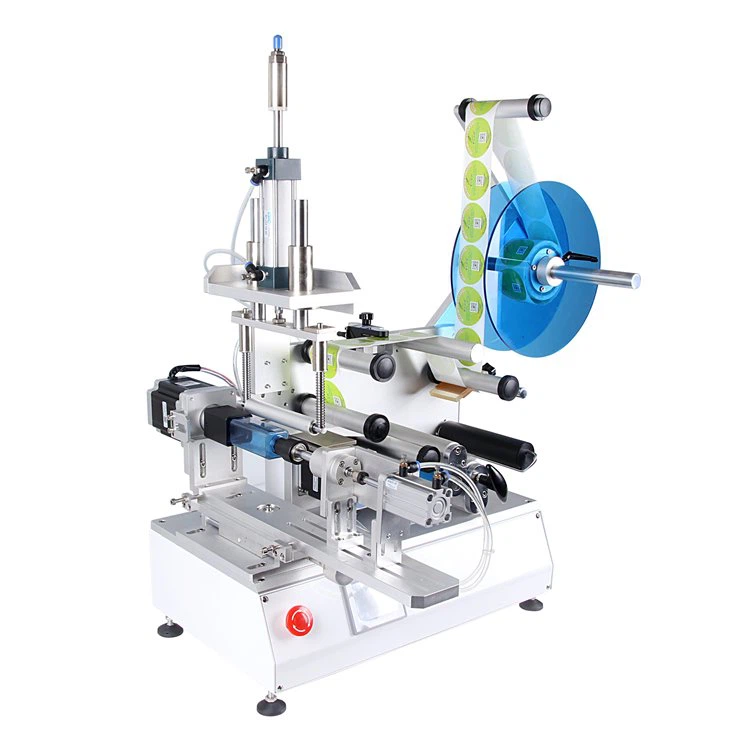 Semi Automatic Oval Bottle Labeling Machine